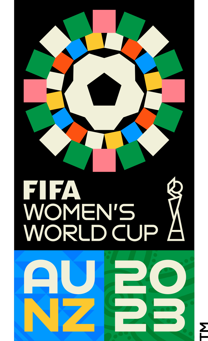 Image of the logo for the 2023 Women's World Cup